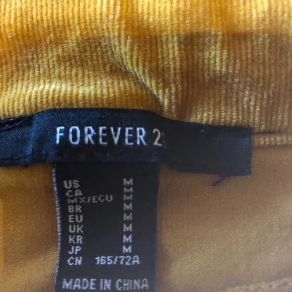 Forever 21 mustard color - Picture 3 of 3